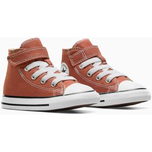 Sneakers All Star 1V Hi Seasonal Color CONVERSE. Canvas materiaal. Maten 20. Oranje kleur