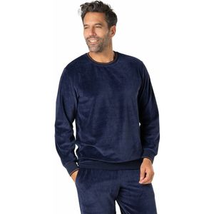 Eminence - Pyjama - Marineblauw - Geribd Fluweel - Katoen