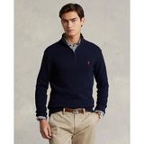 Polo Ralph Lauren - Trui met Halve Rits - Marineblauw - Katoen