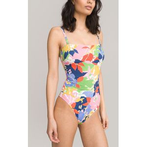 LA REDOUTE COLLECTIONS - Badpak - Multicolor - Bloemenprint - Bandau Bustier Model