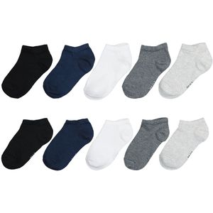 Set van 10 paar sokken LA REDOUTE COLLECTIONS. Katoen materiaal. Maten 27/30. Zwart kleur