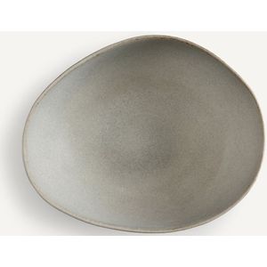 Leiria - Ovalen Slakom - Grijs - Aardewerk