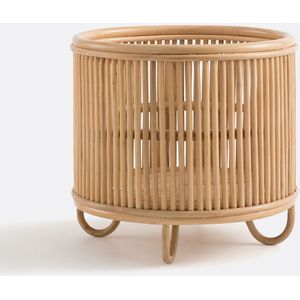 Malu - Bloempot - Beige - Rotan - Ø32 cm