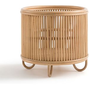 Malu - Bloempot - Beige - Rotan - Ø32 cm