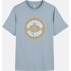 CONVERSE - T-shirt - Blauw - Katoen