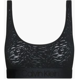 Bustier Intrinsic CALVIN KLEIN UNDERWEAR. Polyamide materiaal. Maten XS. Zwart kleur