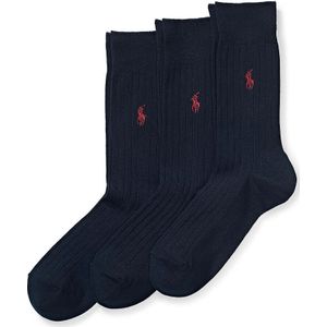 Polo Ralph Lauren - Sokken - Navy - 3-pack - Katoenmix