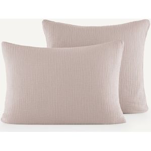 Yafa - Kussensloop - Retro Roze - Biologisch Katoen - Made in Portugal