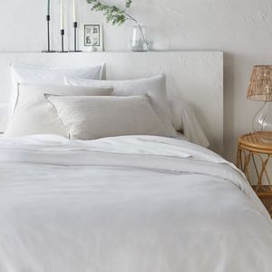LA REDOUTE INTERIEURS - Clara - Dekbedovertrek - Wit - Katoen Flanel