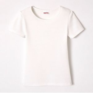 T-shirt met korte mouwen Thermolactyl Warmtegraad 3 DAMART. Acryl materiaal. Maten 4 jaar - 102 cm. Wit kleur