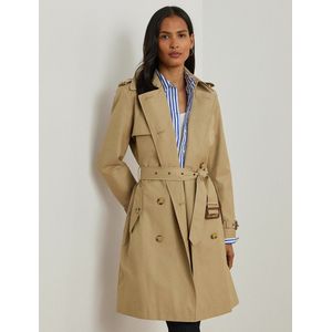 Ralph Lauren - Trenchcoat - Beige - Katoen/Polyester