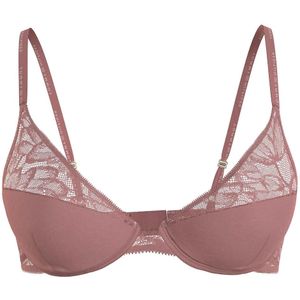 TOMMY HILFIGER - Laag Uitgesneden BH - Oudroze - Polyamide