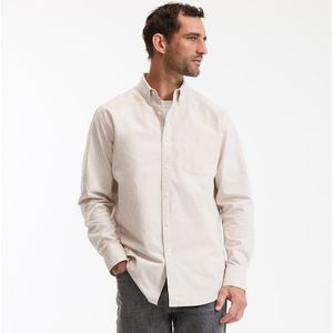GILLES LA REDOUTE COLLECTIONS - Recht Oxford Overhemd - Beige - Katoen