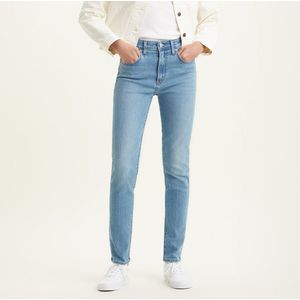 Skinny jeans 721 High Rise LEVI'S. Denim materiaal. Maten Maat 28 (US) - Lengte 34. Blauw kleur