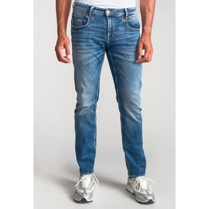 Rechte jeans 800/12 jogg LE TEMPS DES CERISES. Katoen materiaal. Maten 34 (US) - 50 (EU). Blauw kleur