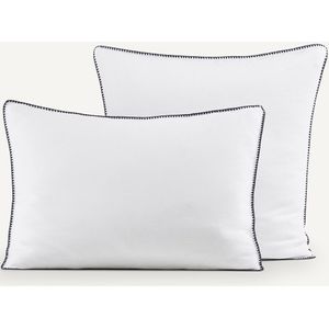 AM.PM. Satina - Kussensloop - Wit - Satijnkatoen/Lyocell