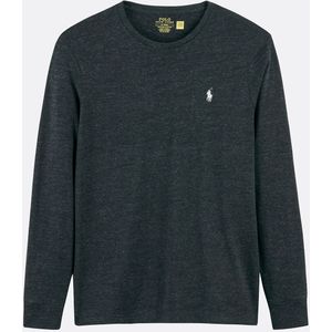 Polo Ralph Lauren - T-shirt - Grijs - Katoenjersey - Lange Mouwen