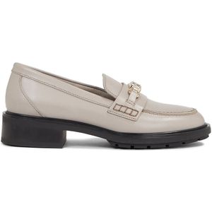 Loafers in leer TOMMY HILFIGER. Leer materiaal. Maten 36. Kastanje kleur