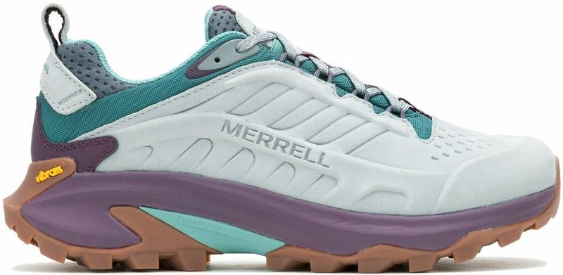 Sneakers MOAB SPEED 2 LTR MID WP MERRELL. Leer materiaal. Maten 36. Blauw kleur