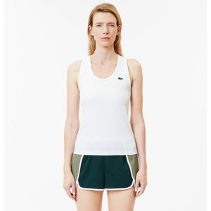 LACOSTE - Tanktop - Wit - Polyester