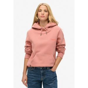 Hoodie met logo Essential SUPERDRY. Katoen materiaal. Maten 38 FR - 36 EU. Roze kleur