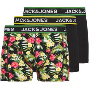 Set van 3 boxershorts JACK & JONES. Katoen materiaal. Maten L. Zwart kleur