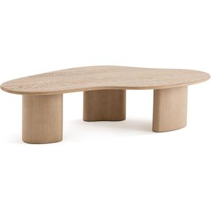 Salontafel, gezandstraald eik, Phlu AM.PM. Hout materiaal. Maten één maat. Kastanje kleur