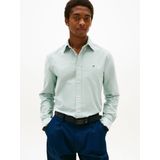Tommy Hilfiger - Solid Heritage Oxford - Overhemd - Blauw - Katoen