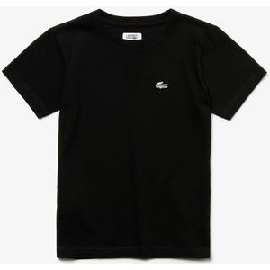 T-shirt met korte mouwen LACOSTE. Katoen materiaal. Maten 16 jaar - 174 cm. Zwart kleur