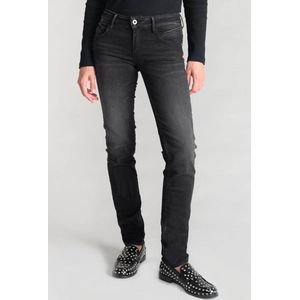 Rechte regular jeans LE TEMPS DES CERISES. Denim materiaal. Maten 32 US - 40 EU. Zwart kleur