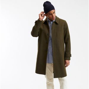 LA REDOUTE COLLECTIONS - Lange Jas - Kaki - Wolmix