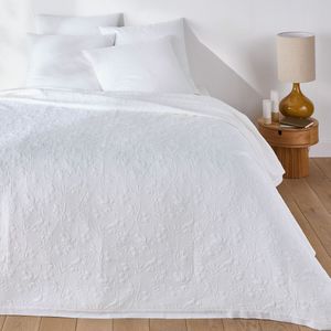 LA REDOUTE INTERIEURS - Nessa - Gewatteerde Beddensprei - Wit - 100% Katoen