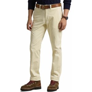 Polo Ralph Lauren, Heren, Broeken, Wit, Maat: W33 L32 Katoen,