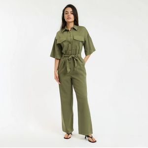 LA REDOUTE COLLECTIONS - Jumpsuit - Groen - Tencel/Lyocell
