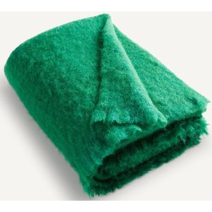 AM.PM. - Angeli - Plaid - Keizergroen - Wol en Polyamide