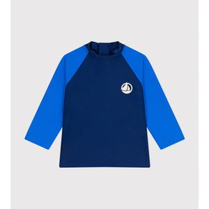 T-shirt met lange mouwen en UV bescherming PETIT BATEAU.  materiaal. Maten 1 jaar - 74 cm. Blauw kleur