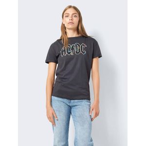 T-shirt met korte mouwen ACDC NOISY MAY. Katoen materiaal. Maten S. Grijs kleur