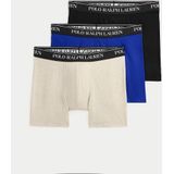 POLO RALPH LAUREN - Set van 3 Boxershorts - Grijs - Katoen