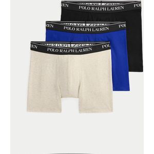 POLO RALPH LAUREN - Set van 3 Boxershorts - Grijs - Katoen