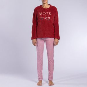 DODO - Houx - Pyjama - Rood - Zacht Bovenstuk - Polyester