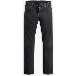 Rechte jeans 501® LEVIS BIG & TALL. Katoen materiaal. Maten Maat 48 (US) - Lengte 32. Zwart kleur