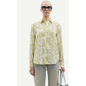 MILLY SAMSOE AND SAMSOE - Hemd - Olijf - Viscose - Lange Mouwen