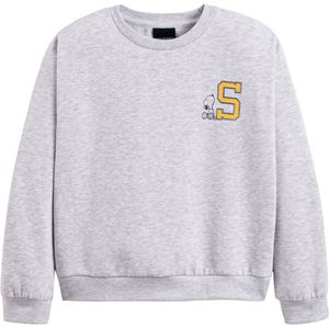 Bedrukte sweater 2-12 jaar SNOOPY. Katoen materiaal. Maten 2 jaar - 86 cm. Grijs kleur