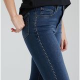 Jeans 724 High Rise Straight LEVI'S. Denim materiaal. Maten Maat 30 (US) - Lengte 34. Blauw kleur