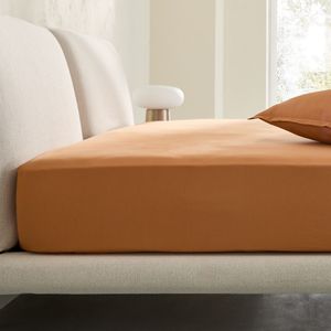 AM.PM. - Hoeslaken - Speculoos - Gewassen Percal - 100% Katoen