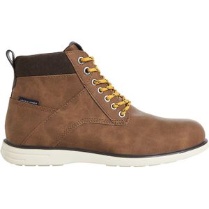 Boots Denver PU JACK & JONES. Polyurethaan materiaal. Maten 44. Kastanje kleur