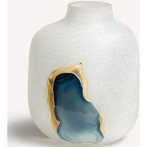 Laga AM.PM. - Handgeblazen Vaas - Multicolor - H28 cm - Glas