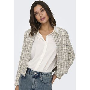 Blazers - Effen - Normale Pasvorm - Lange Mouw - Licht Gevoerd