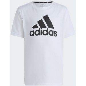 T-shirt met korte mouwen ADIDAS SPORTSWEAR. Katoen materiaal. Maten 6/7 jaar - 114/120 cm. Wit kleur
