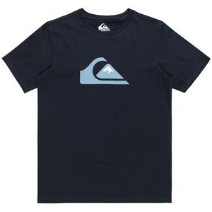 T-shirt met korte mouwen QUIKSILVER. Katoen materiaal. Maten 12 jaar - 150 cm. Blauw kleur